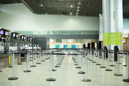 Terminal 3 do aeroporto de Guarulhos, onde estão concentrados os voos para destinos internacionais.