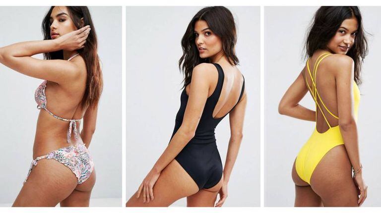 Modelos da Asos exibindo suas estrias