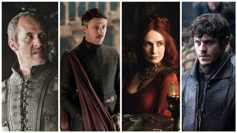 Stannis Baratheon, Petyr Baelysh, Melisandre e Ramsay Bolton derramam sadismo por todas as partes.