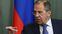 O ministro de Exteriores russo, Serguéi Lavrov, nesta segunda-feira em Moscou.