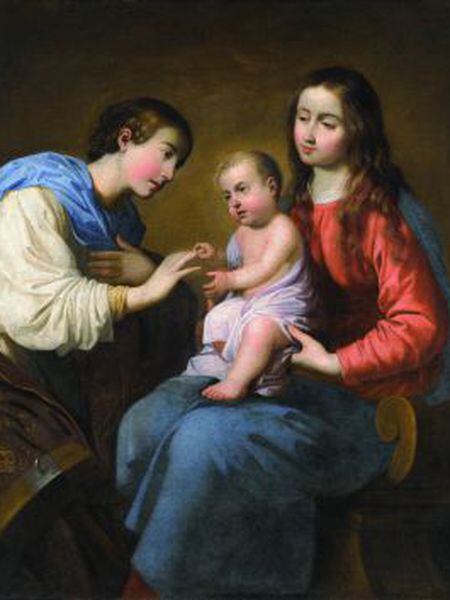 'Los desposorios místicos de Santa Catalina de Alejandría', de Zurbarán.