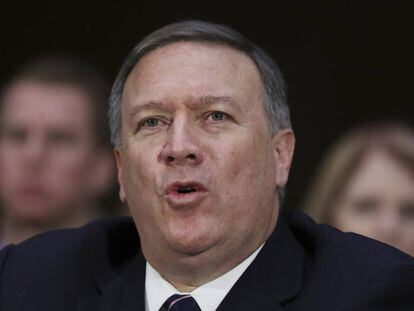 O diretor da CIA, Mike Pompeo, em janeiro em Washington.