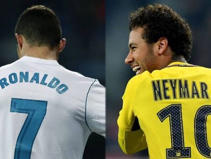 Cristiano Ronaldo e Neymar voltam a duelar na Champions League.