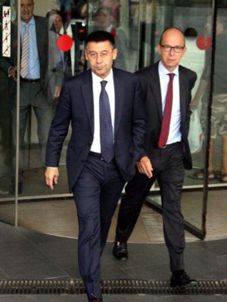 Bartomeu ao deixar os tribunais em dezembro.