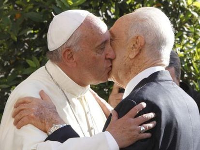 O Papa recebe o presidente Shimon Peres hoje.
