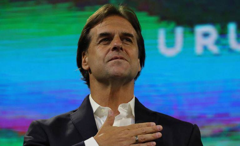 O novo presidente do Uruguai, Luis Lacalle Pou.
