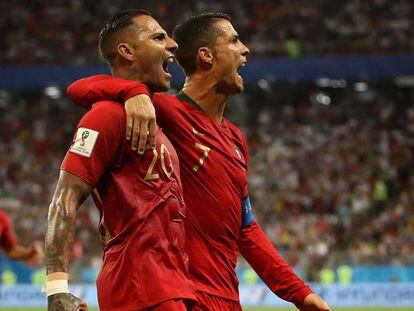 Ricardo Quaresma e Cristiano Ronaldo.