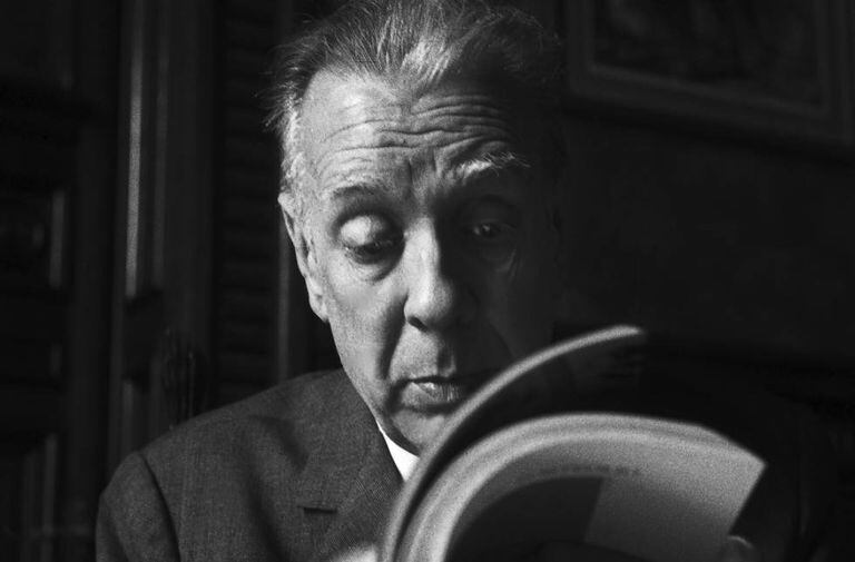 O escritor Jorge Luis Borges