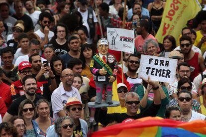 Manifesta&ccedil;&atilde;o no Rio de Janeiro