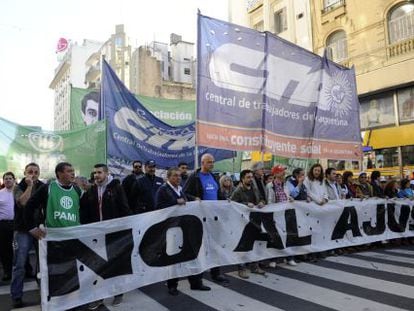 Sindicatos argentinos preparam-se para sua segunda greve.