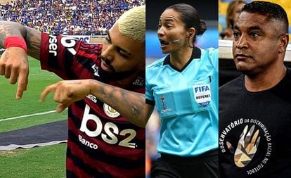 Gabigol, Edina Alves e Roger Machado: destaques do Campeonato Brasileiro.