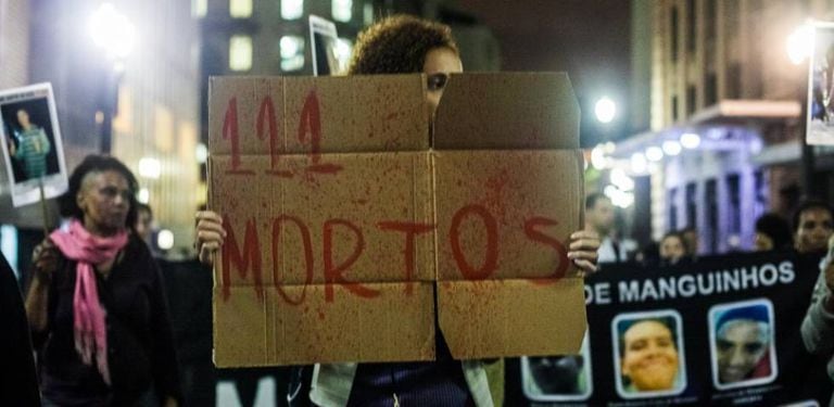 Movimentos sociais promovem ato para relembrar, vinte e quatro anos depois, o massacre do Carandiru