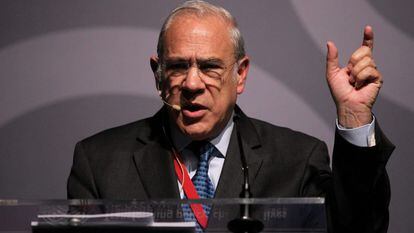 O secretário geral da OCDE, José Angel Gurría.