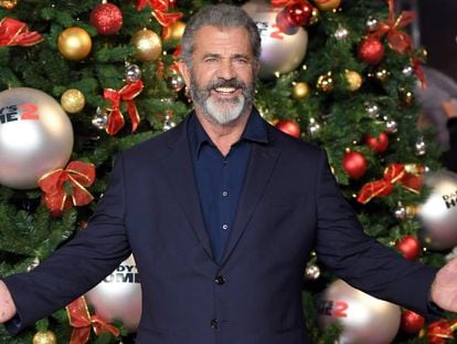 Mel Gibson, na estreia de ‘Pai em Dose Dupla 2’.