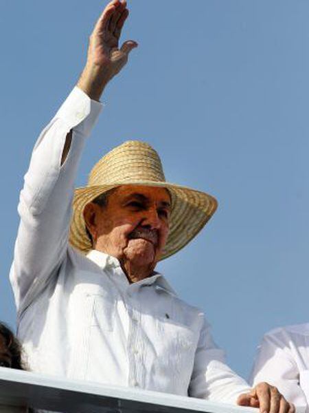 Raúl Castro no desfile do início do mês em Havana.