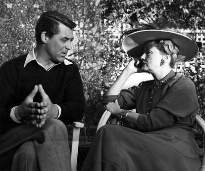 Cary Grant entrevistado por Hedda Hopper em 1948.