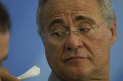 O senador Renan Calheiros.