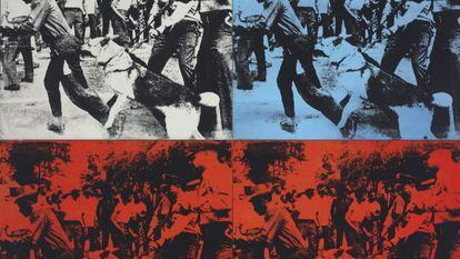 ‘Race Riot’, de 1964, de Andy Warhol.