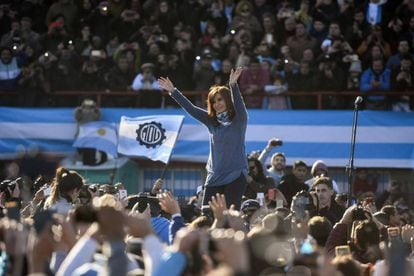 Cristina Kirchner, em 20 de junho.