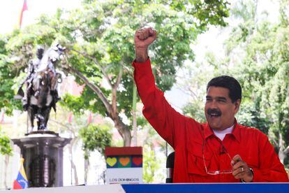 Maduro, durante a emissão de seu programa.