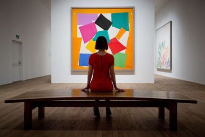 O quadro 'O Caracol', de Henri Matisse, no Tate Modern.