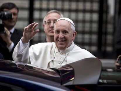 O papa Francisco, nesta sexta-feira em Roma.
