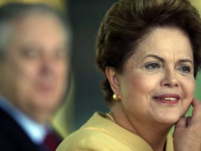 A presidenta brasileira nesta sexta-feira.