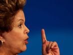 A file image of Brazilian President Dilma Rousseff.