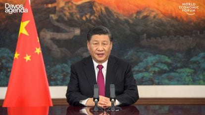 O pronunciamento do presidente chinês Xi Jinping nesta segunda-feira no Fórum Econômico Mundial