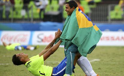 O Brasil também ficou com a medalha de bronze no futebol de 7, batendo a Holanda por 3 a 1.