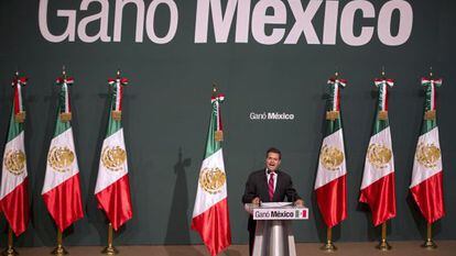 O presidente mexicano, Enrique Pe&ntilde;a Nieto.