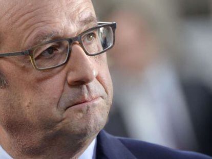 O presidente francês, François Hollande, nesta terça-feira.