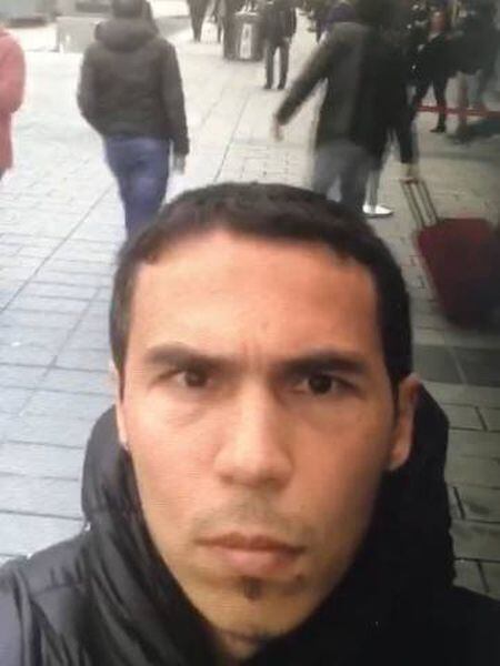 Imagem do suposto autor do atentado de Istambul.