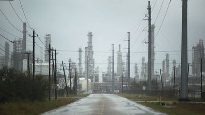 Refinaria de petróleo fora de serviço em Corpus Christi