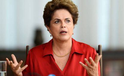 Dilma no Pal&aacute;cio da Alvorada em 18 de agosto.