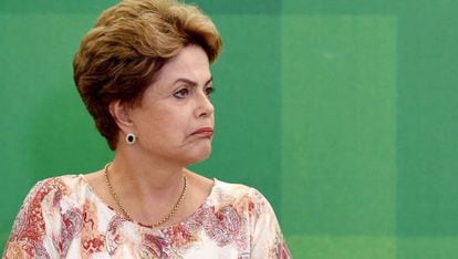 Dilma Rousseff em cerim&ocirc;nia neste dia 22 de outubro.