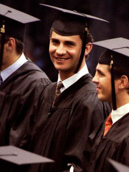 O Príncipe, na Universidade de Georgetown, em 1995.