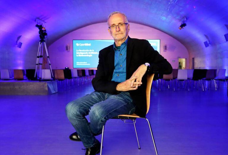 Ramón López de Mántaras, diretor do Instituto de Pesquisa de Inteligência Artificial, na segunda-feira em Madri.