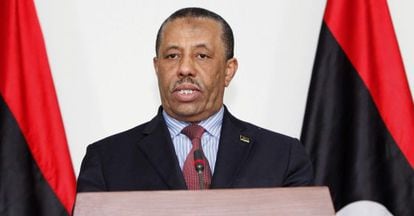 Abdullah Al Theni, primeiro-ministro interino da Líbia.
