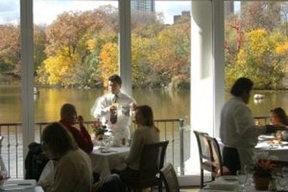 Restaurante Loeb Boat House, no Central Park (Nova York).