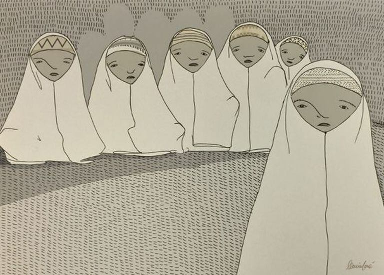 As garotas raptadas pelo Boko Haram na Nigéria.