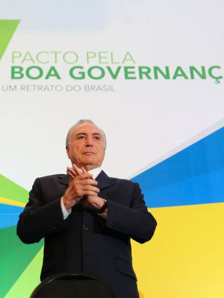 Michel Temer, vice-presidente do Brasil, em imagem de arquivo.