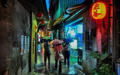 As labirínticas ruas de Jiufen, em Taiwan, uma das locações de 'Silence', o próximo filme de Martin Scorsese.
