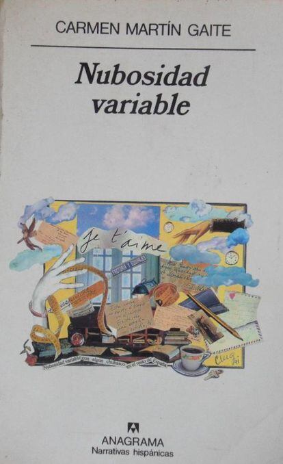 Carmen Martín Gaite trata, em 'Nebulosidade variável', de um de seus temas favoritos: a sobrevivência através da escrita. Com esse romance, como com 'Usos amorosos de la posguerra española', se conectou com o público em geral. Seu espanhol é esplêndido. / R.M.
