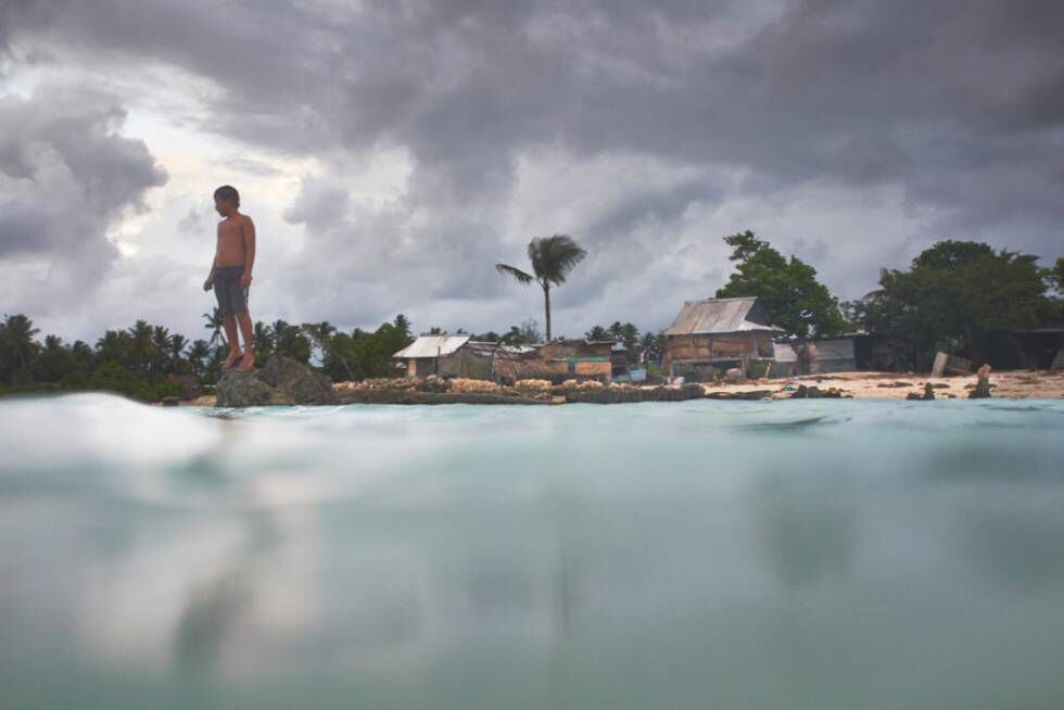 Imagem do documentário sobre Kiribati.