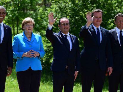 Reunião do G7, em julho.
