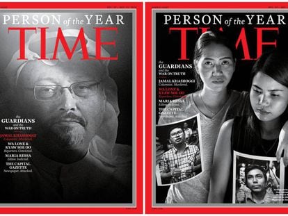 Capas da revista 'Time' com as ‘Pessoas do Ano’