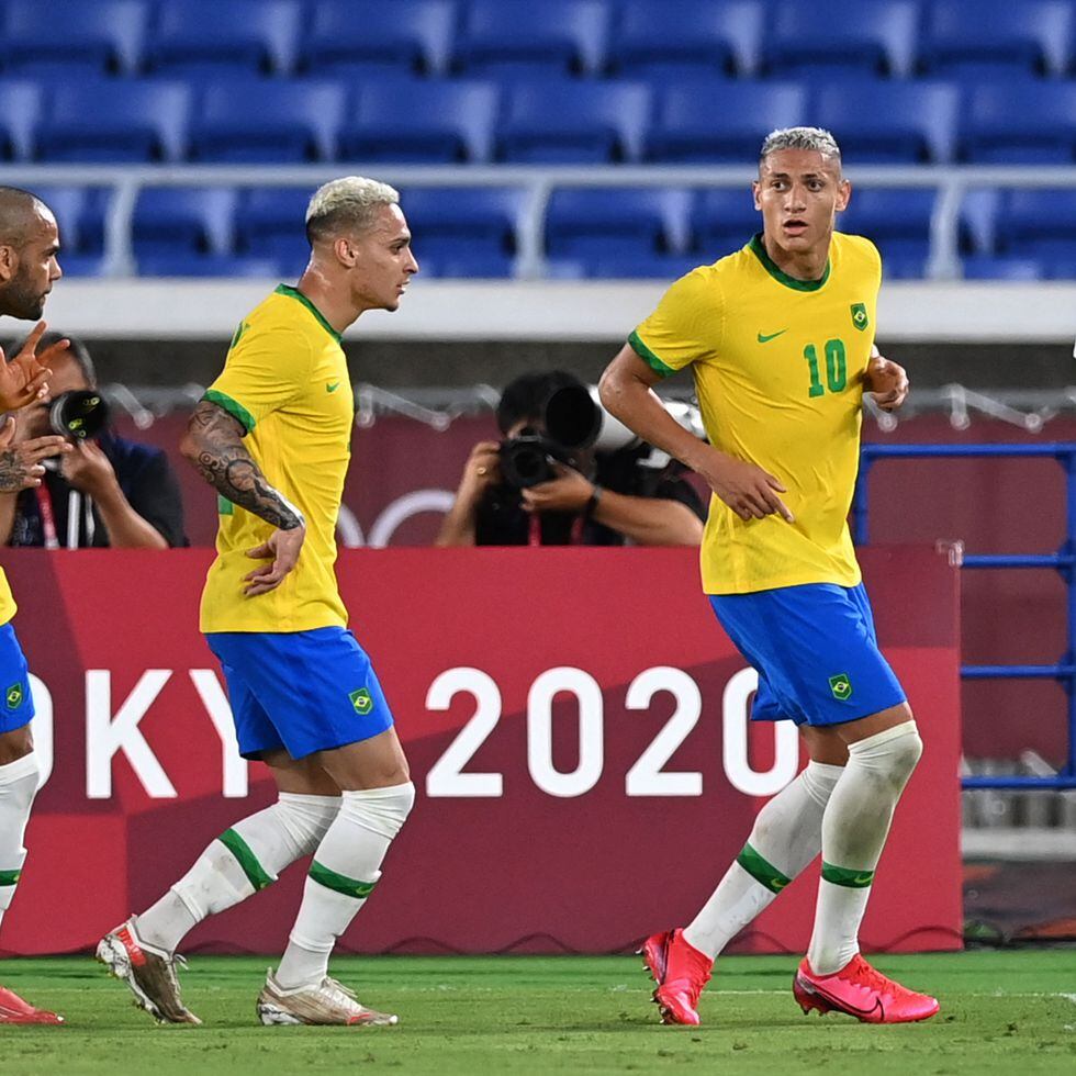 Jogos Olímpicos 2020: Richarlison conduz vitória do Brasil sobre a Alemanha em estreia olímpica | Jogos Olímpicos 2021 | EL PAÍS Brasil