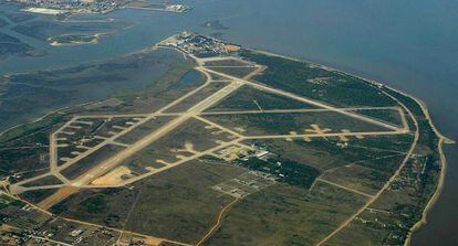 Base aérea de Montijo, onde se projeta o novo aeroporto.
