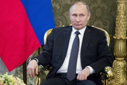 O presidente russo, Vladimir Putin, na última quarta-feira.